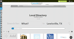 Desktop Screenshot of directory.lewisvilledirect.info