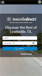 Mobile Screenshot of lewisvilledirect.info